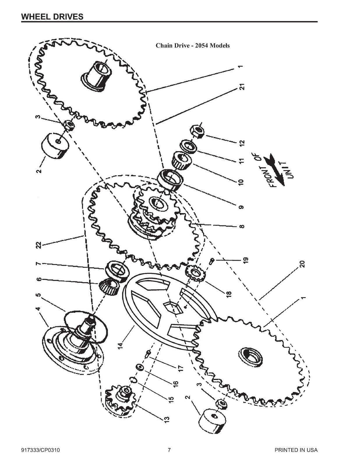 MUSTANG 2044 2054 SKID STEER PARTS MANUAL - WIRE BOUND - TOUGH COVERS