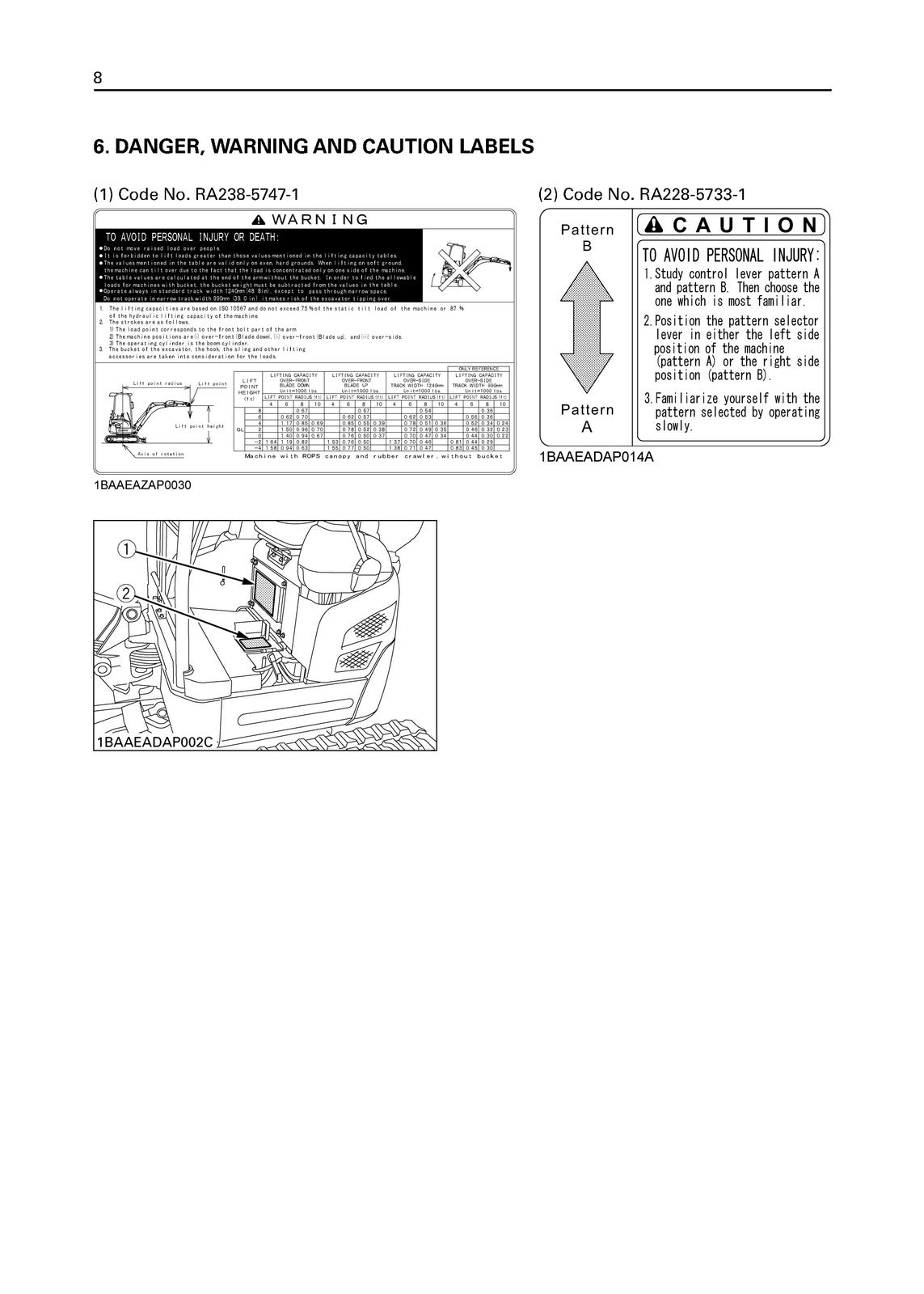 KUBOTA U17 U17-3 EXCAVATOR OPERATORS & SERVICE MANUAL BUNDLE - WIRE BOUND