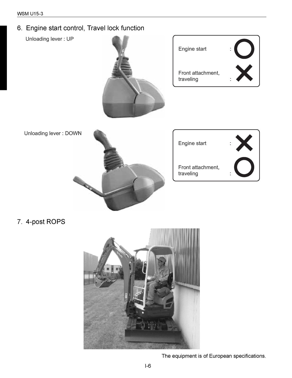 KUBOTA U15-3 Excavator Workshop Manual - BOUND - COVERS - XL FOLDOUT PAGES