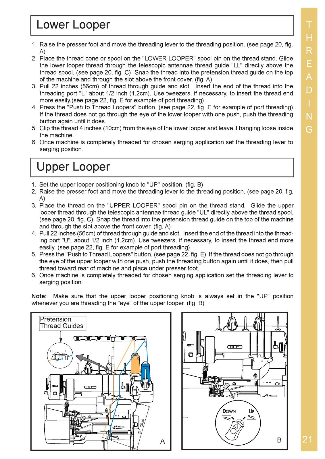 BABY LOCK Triumph BLETS8 Overlock Serger Instruction Manual - BOUND - COVERS