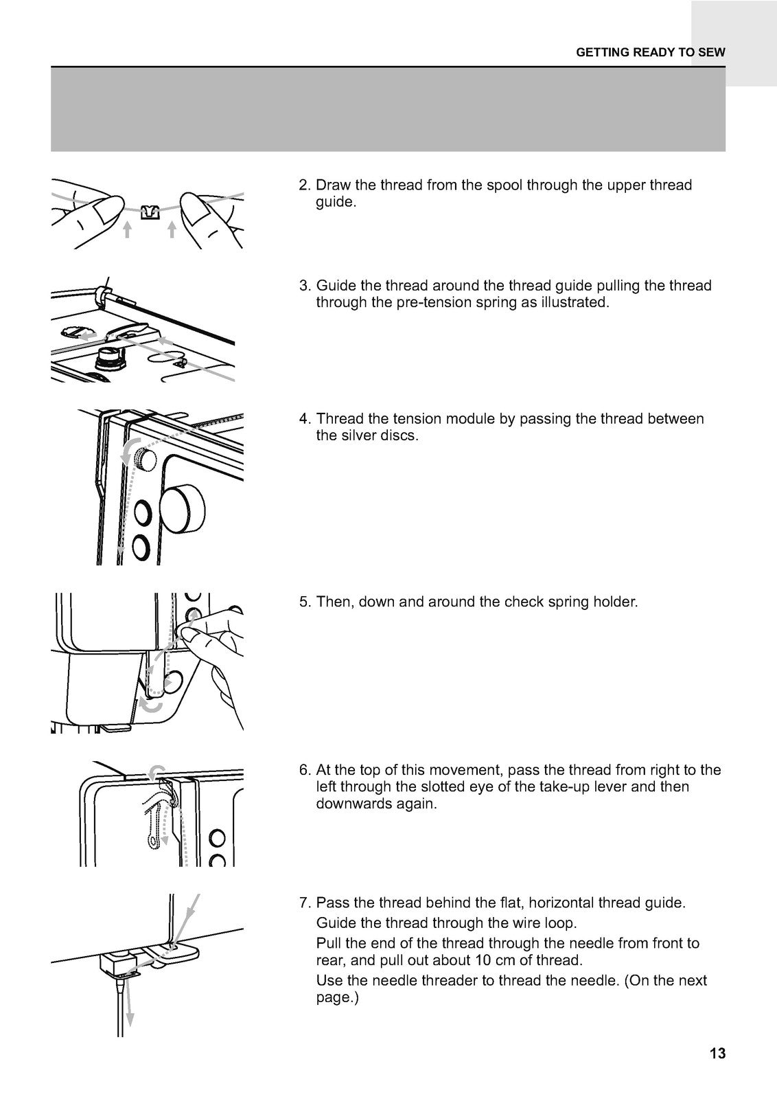 EVER SEWN Hero Sewing Embroidery Machine Instruction Manual - WIRE BOUND