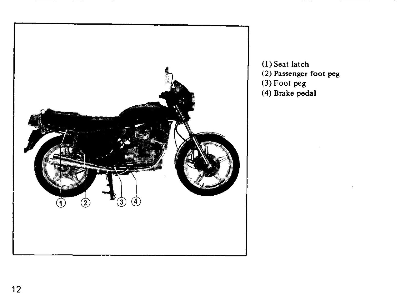 HONDA CX500 Owners Manual 1979 - BOUND - COVERS - XL FOLDOUT PAGES