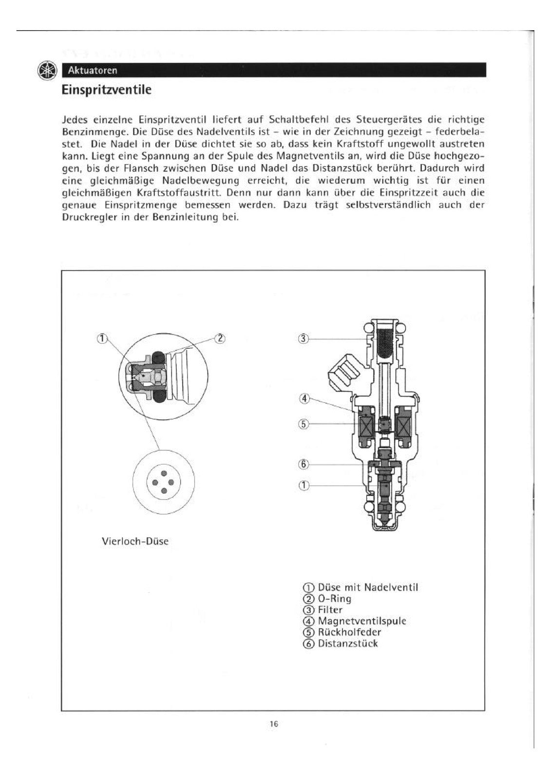 YAMAHA 2001 FJR1300 Electronic Fuel Injection EFI Service Manual - WIRE BOUND
