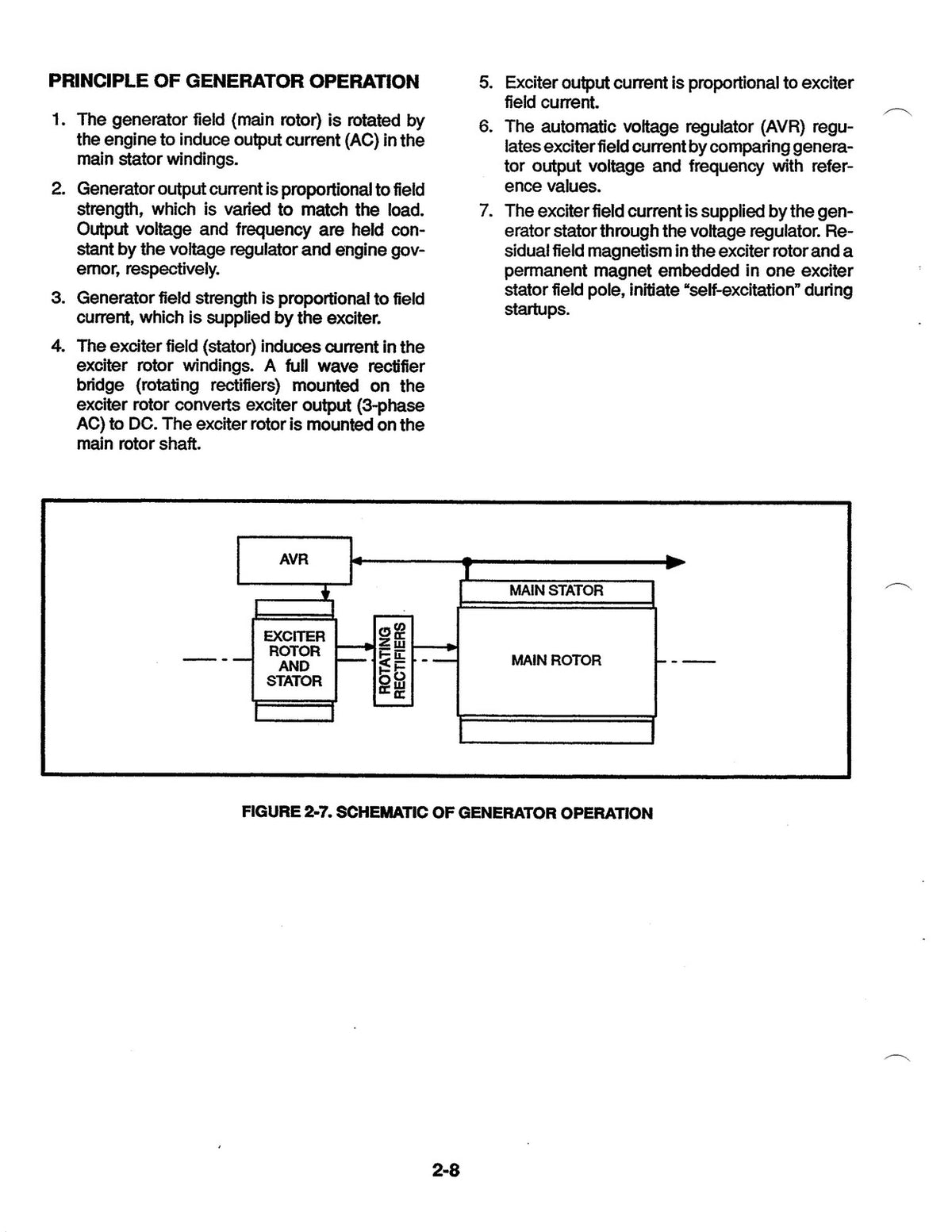 ONAN JB JCA JCB Generator Set Service Manual 1994 - WIRE BOUND - TOUGH COVERS