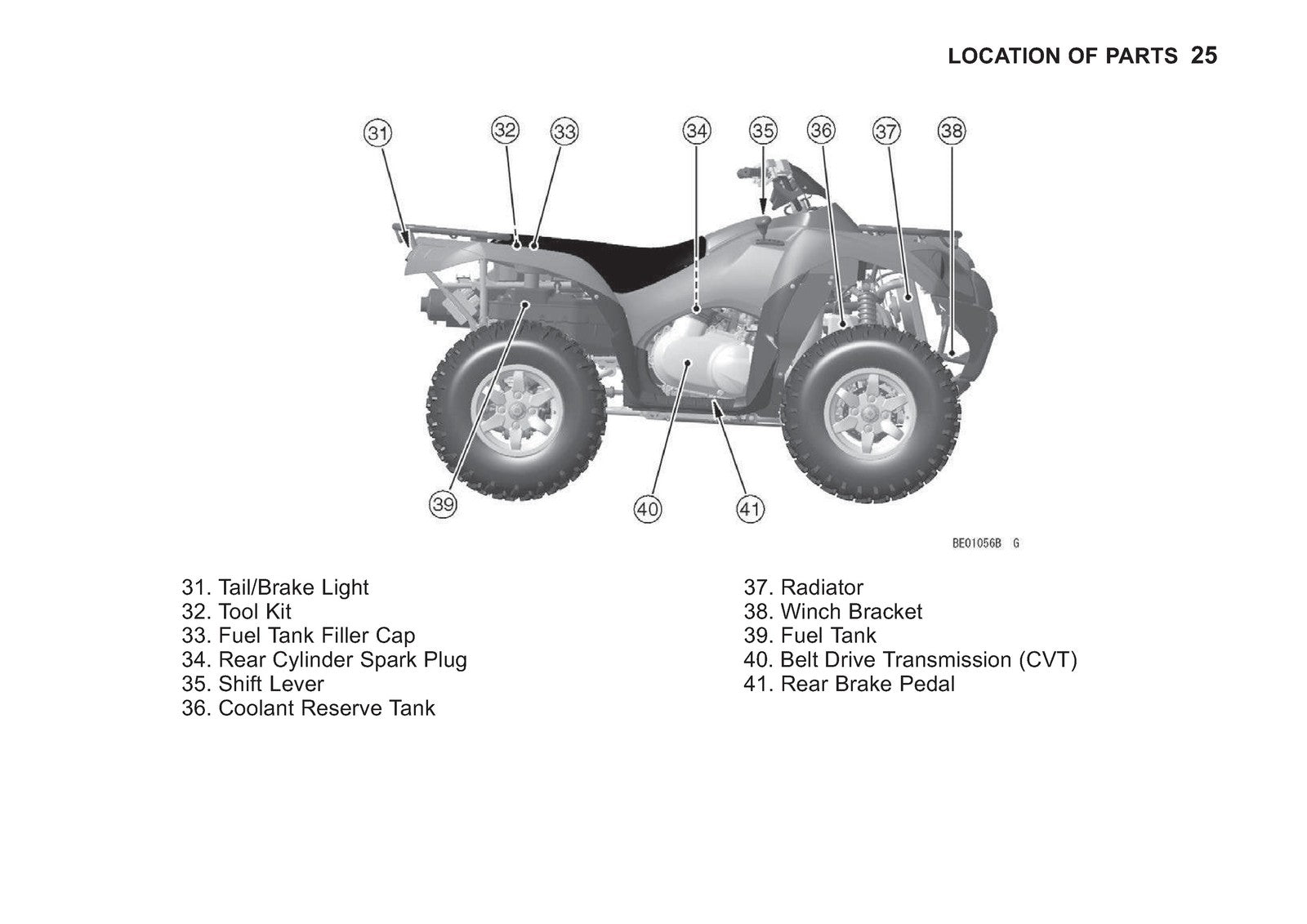 KAWASAKI Brute Force 750 4x4i EPS Owners Manual 2013 - WIRE BOUND - TOUGH COVERS