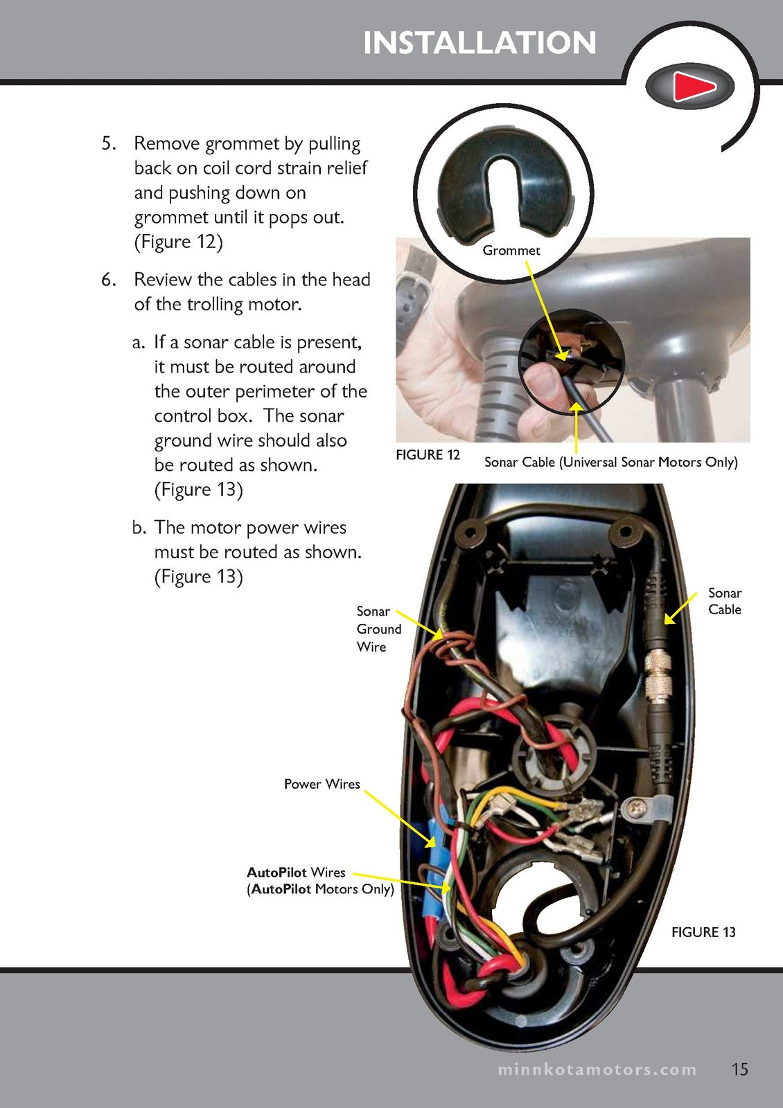 MINN KOTA i-Pilot Trolling Motor Owners Manual 2011 - WIRE BOUND - TOUGH COVERS