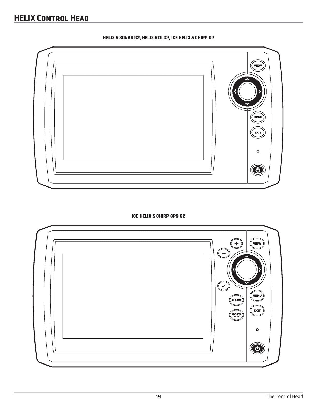 HUMMINBIRD HELIX G2 G3 G4 5 7 8 9 10 Operators Manual - WIRE BOUND - COVERS