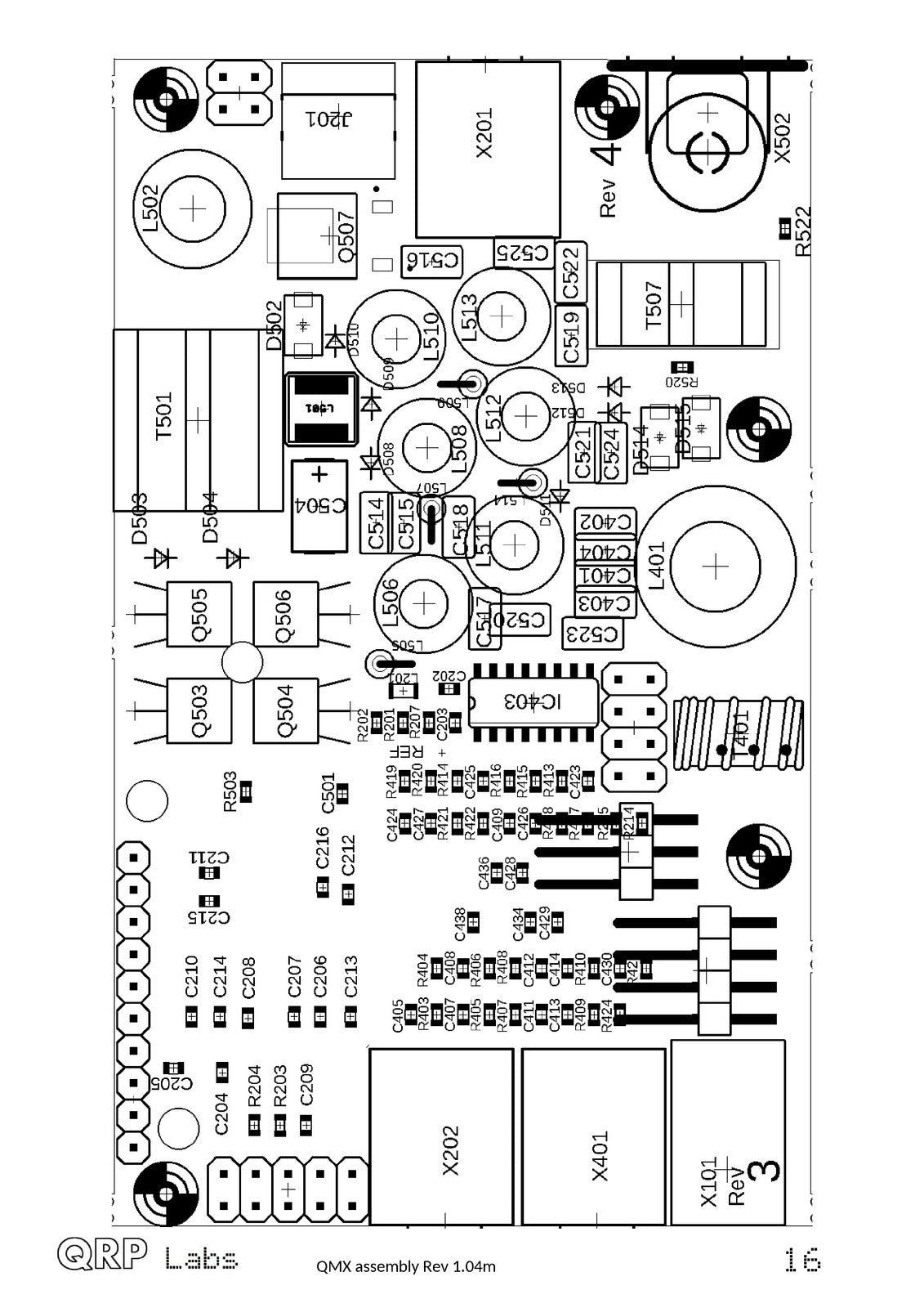 QRP LABS QMX Multimode Transceiver Assembly Manual BUNDLE - WIRE BOUND - COVERS