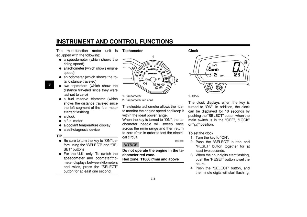 YAMAHA XJ6N Motorcycle Owners Manual 2009 - STEEL WIRE BOUND - PROTECTIVE COVERS