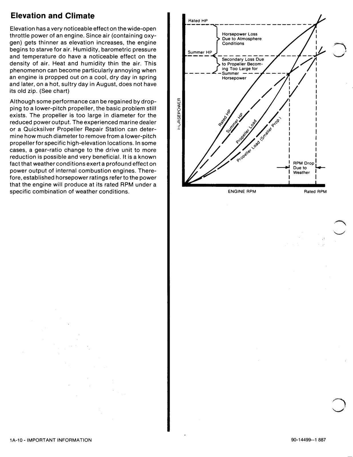 MERCURY MERCRUISER GM V-8 Marine Engines Service Manual 1987 - WIRE BOUND