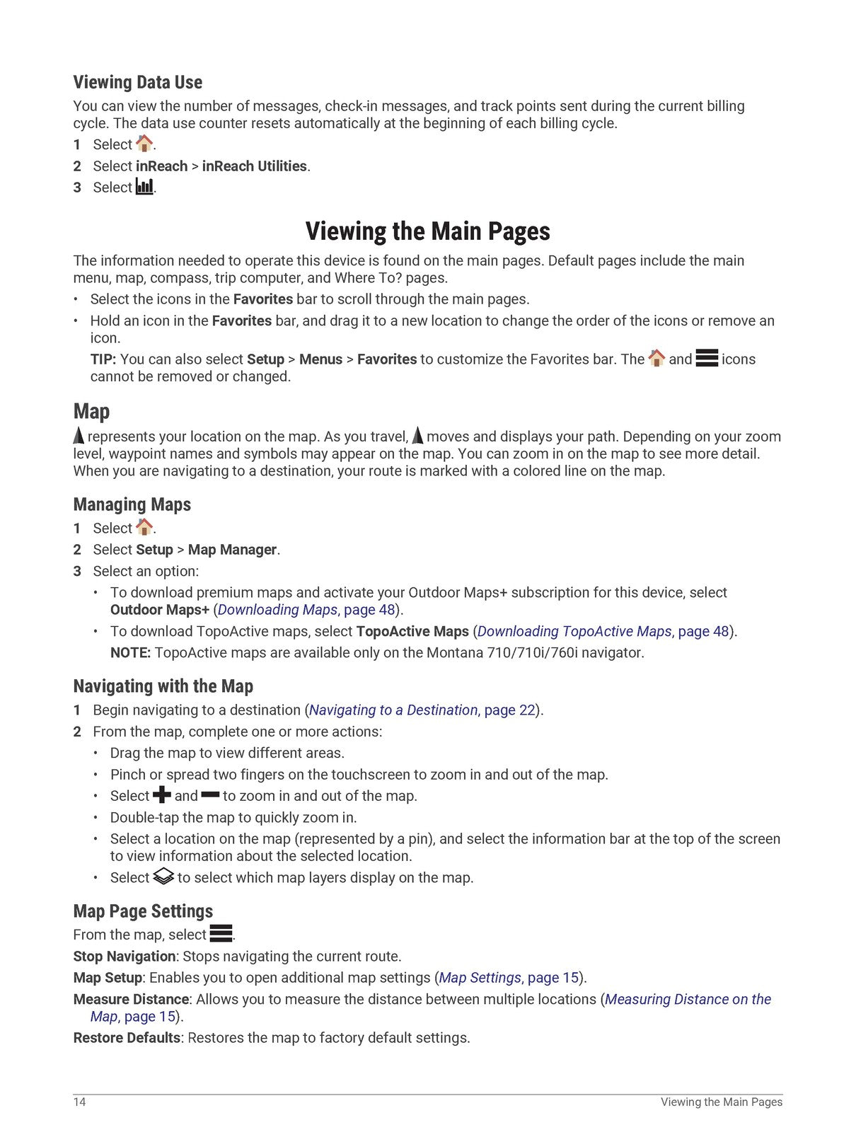 GARMIN Montana 700 710 750i 760i 700i 710i Owners Manual 2020 - WIRE BOUND