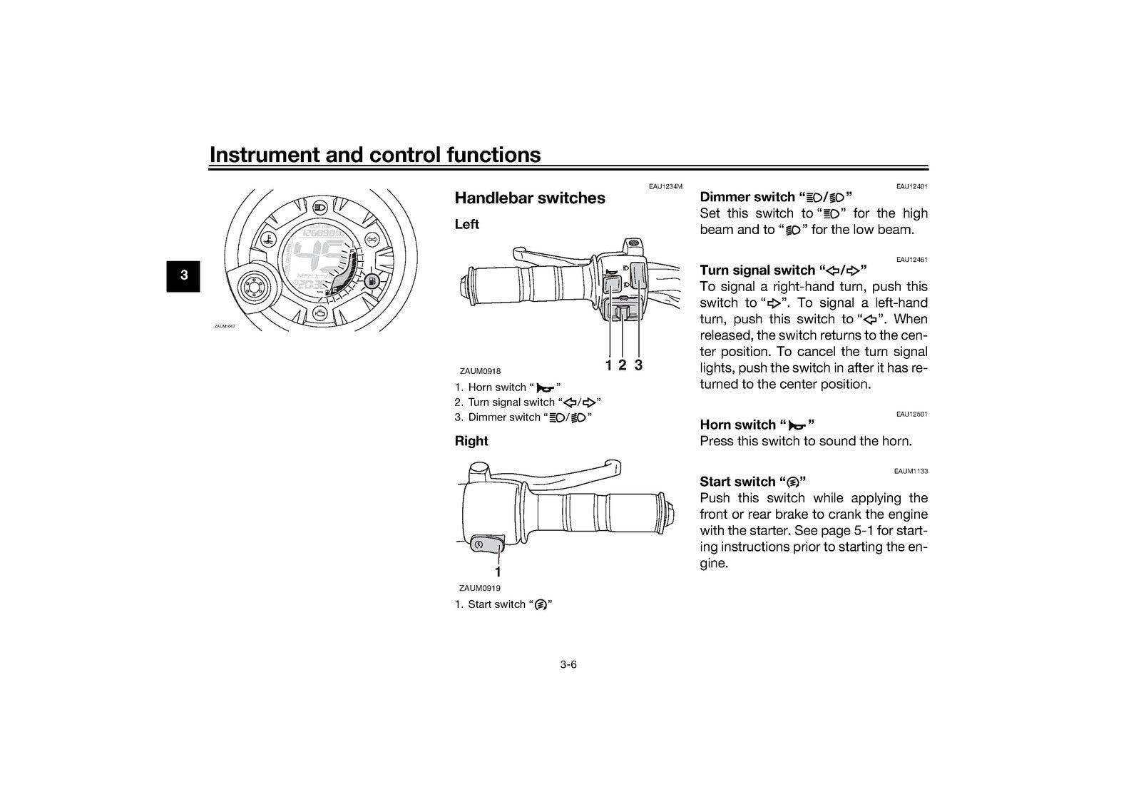 YAMAHA NS50F Scooter Owners Manual 2018 - STEEL WIRE BOUND - PROTECTIVE COVERS