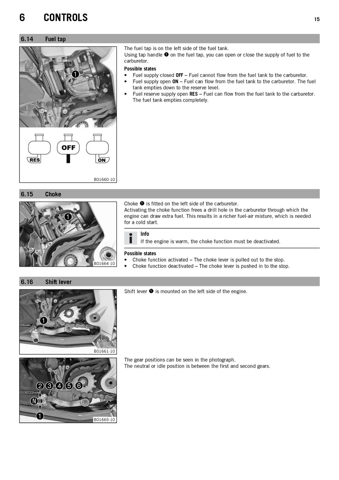 KTM Freeride 250 R Owners Manual 2014 - STEEL WIRE BOUND - PROTECTIVE COVERS