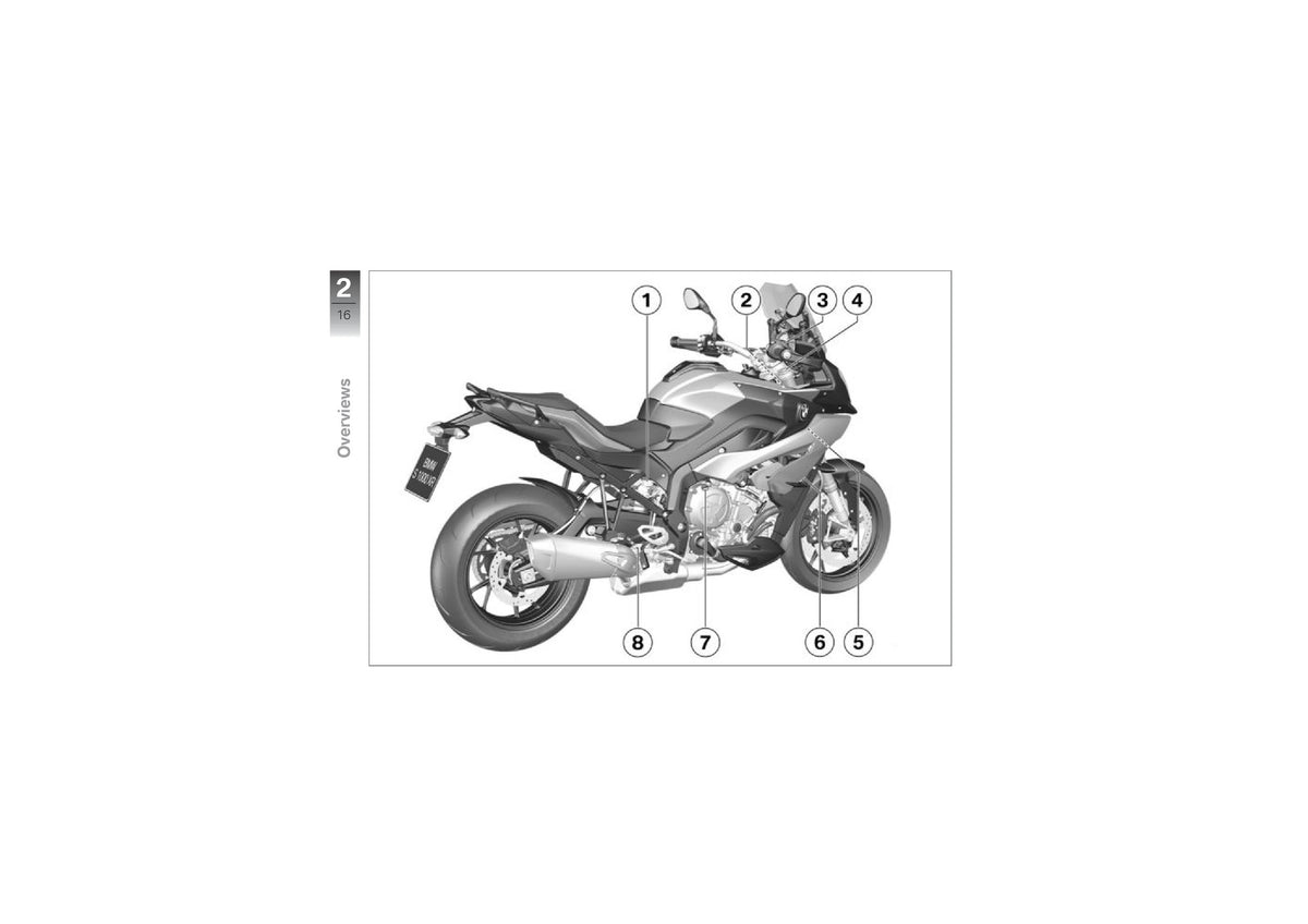 BMW S 1000 XR Motorcycle Owners Manual 2019 - STEEL WIRE BOUND - TOUGH COVERS