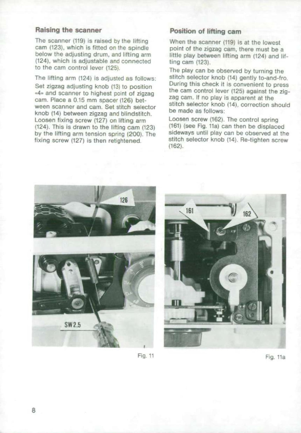 BERNINA 900 NOVA Electronic SERVICE ADJUSTERS MANUAL - WIRE BOUND - TOUGH COVERS