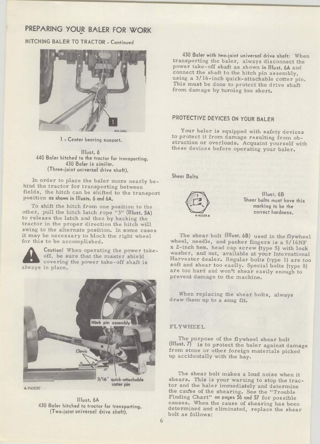 INTERNATIONAL HARVESTER 430 440 BALER OPERATORS MANUAL - WIRE BOUND - COVERS