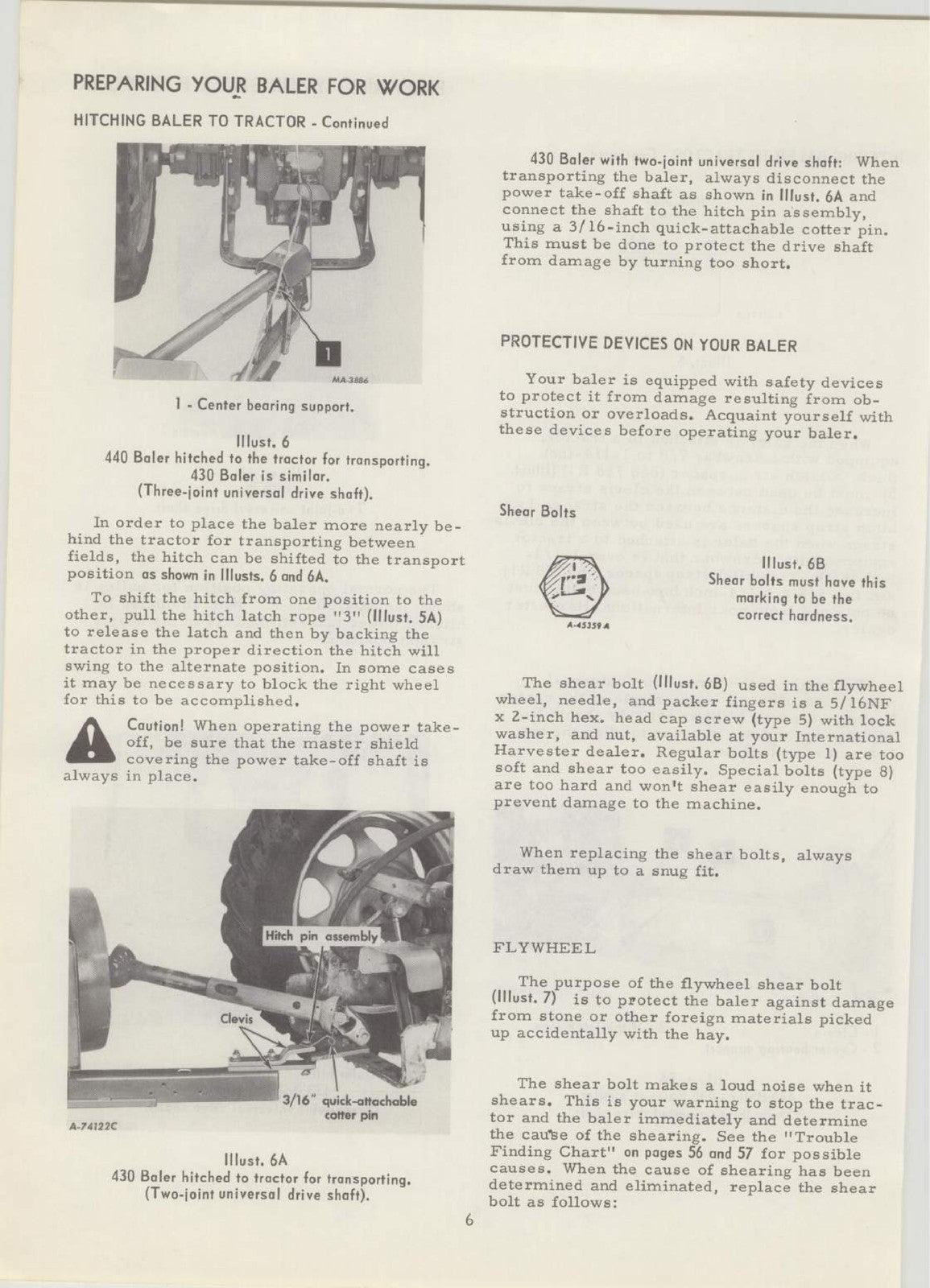 INTERNATIONAL HARVESTER 430 440 BALER OPERATORS MANUAL - WIRE BOUND - COVERS