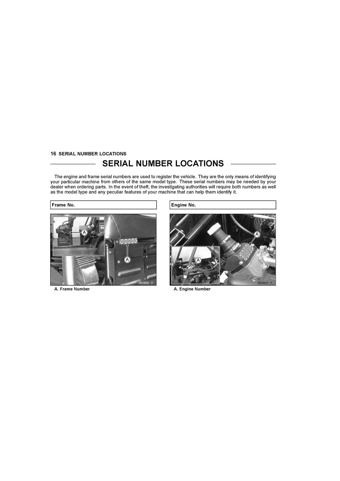 KAWASAKI Mule 4010 Trans4x4 Camo Owners Manual 2016 - WIRE BOUND - TOUGH COVERS