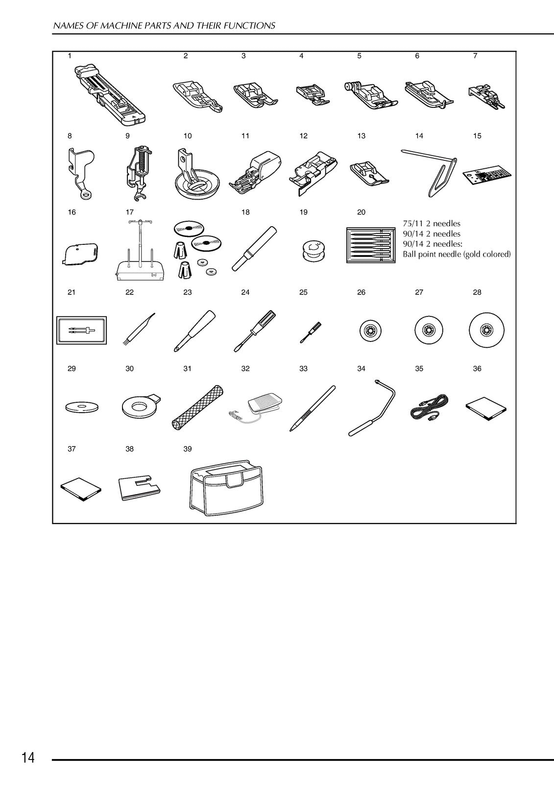 BABY LOCK Espire BLSR Sewing Machine Instruction Manual - WIRE BOUND - COVERS