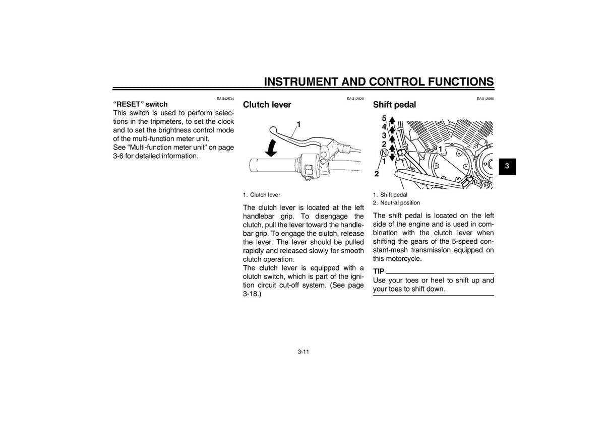 YAMAHA XVS1300A Owners Manual 2010 - STEEL WIRE BOUND - PROTECTIVE COVERS