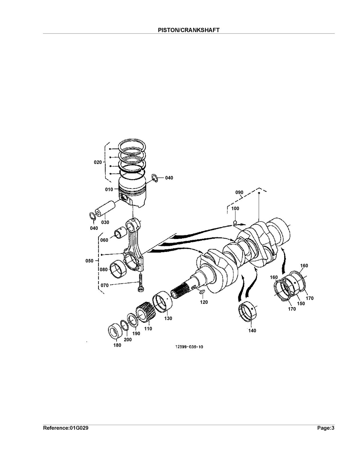 KUBOTA G2000 Parts Manual - STEEL WIRE BOUND - PROTECTIVE COVERS