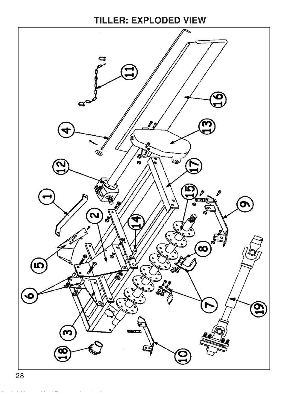 KINGKUTTER II ROTARY TILLER OPERATOR MANUAL - STEEL WIRE BOUND & TOUGH COVERS
