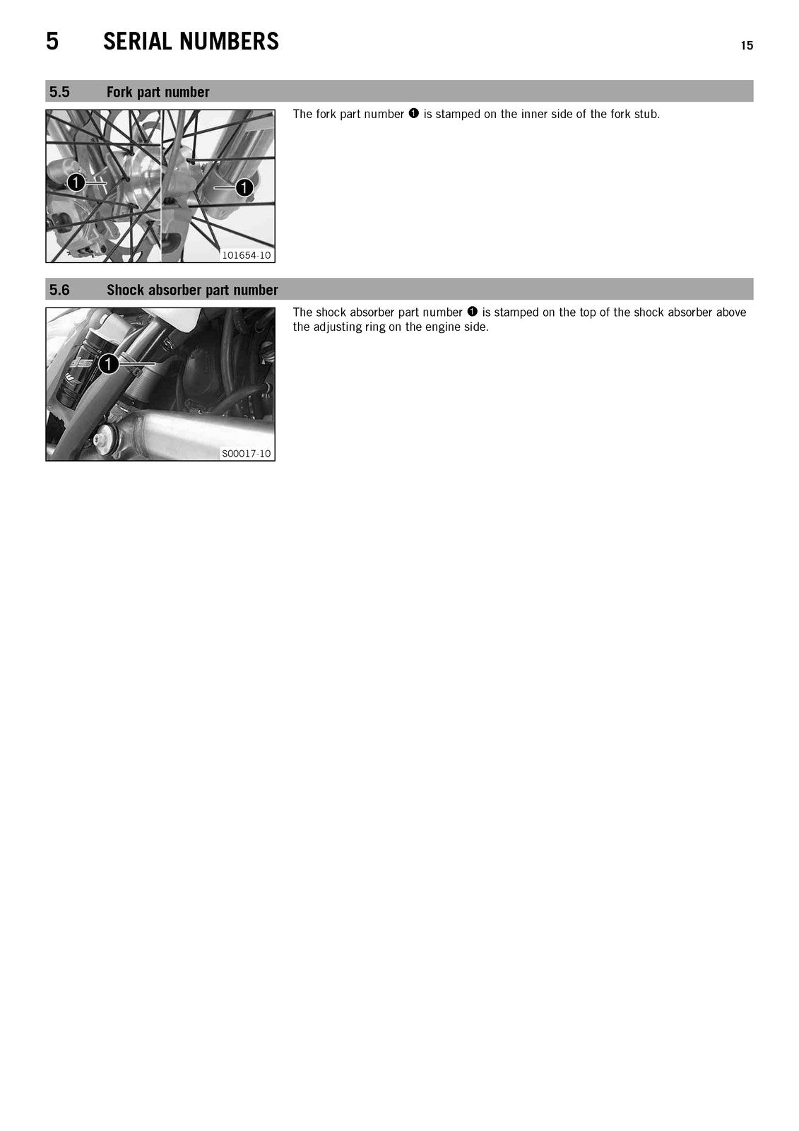 KTM 500 EXC USA Owners Manual 2013 - STEEL WIRE BOUND - PROTECTIVE COVERS