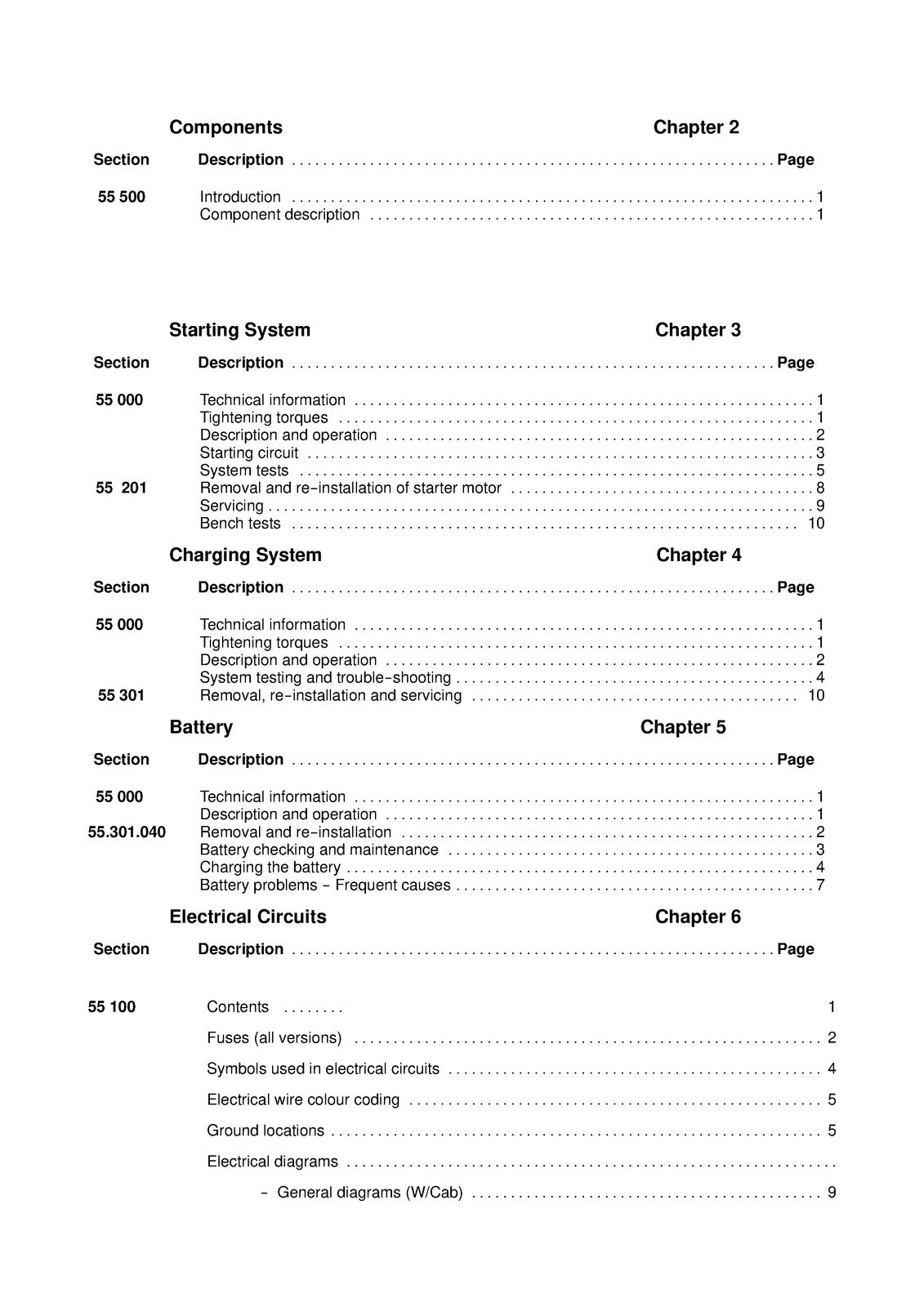 CASE IH JX60 JX70 JX80 JX90 JX95 Tractor Service Manual, BOUND, COVERS, FOLDOUTS