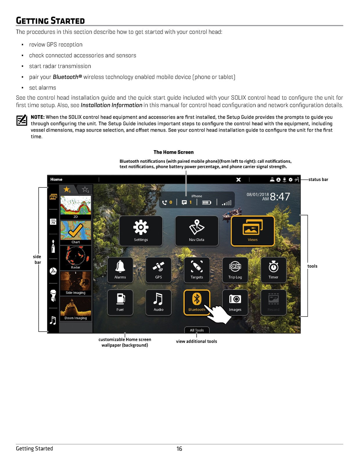 HUMMINBIRD SOLIX G1 G2 Operations Manual - STEEL WIRE BOUND - PROTECTIVE COVERS