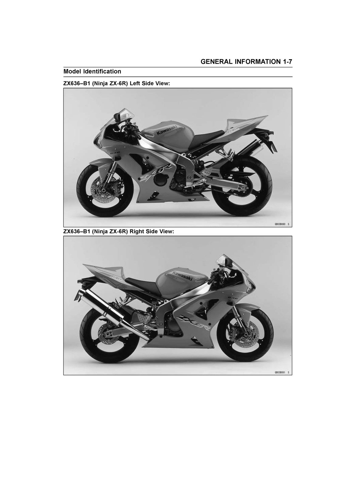 KAWASAKI Ninja ZX-6R ZX-6RR Motorcycle Service Manual 2002 - WIRE BOUND - COVERS