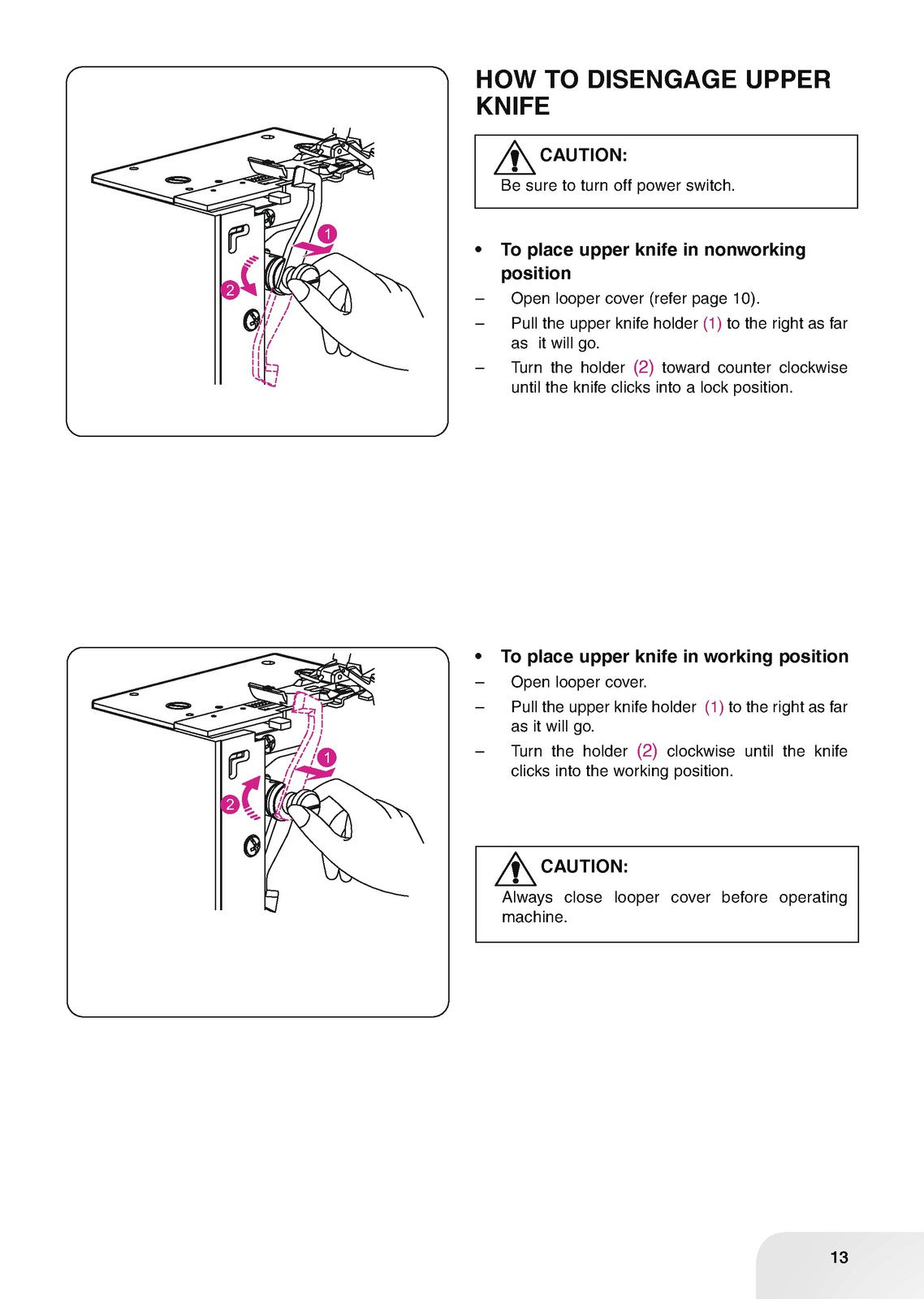 BERNINA Bernette B44 FunLock Overlocker User Manual - WIRE BOUND - TOUGH COVERS