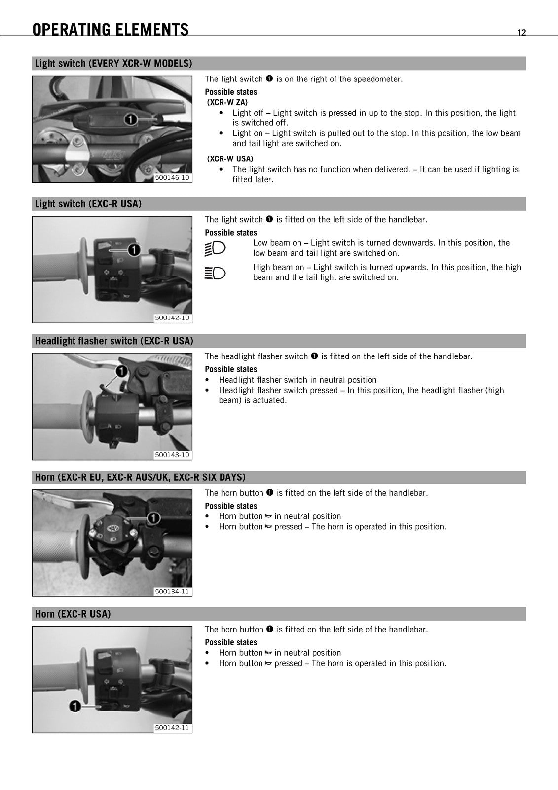 KTM 450 530 EXC-R XCR-W Owners Manual 2008 - STEEL WIRE BOUND - TOUGH COVERS