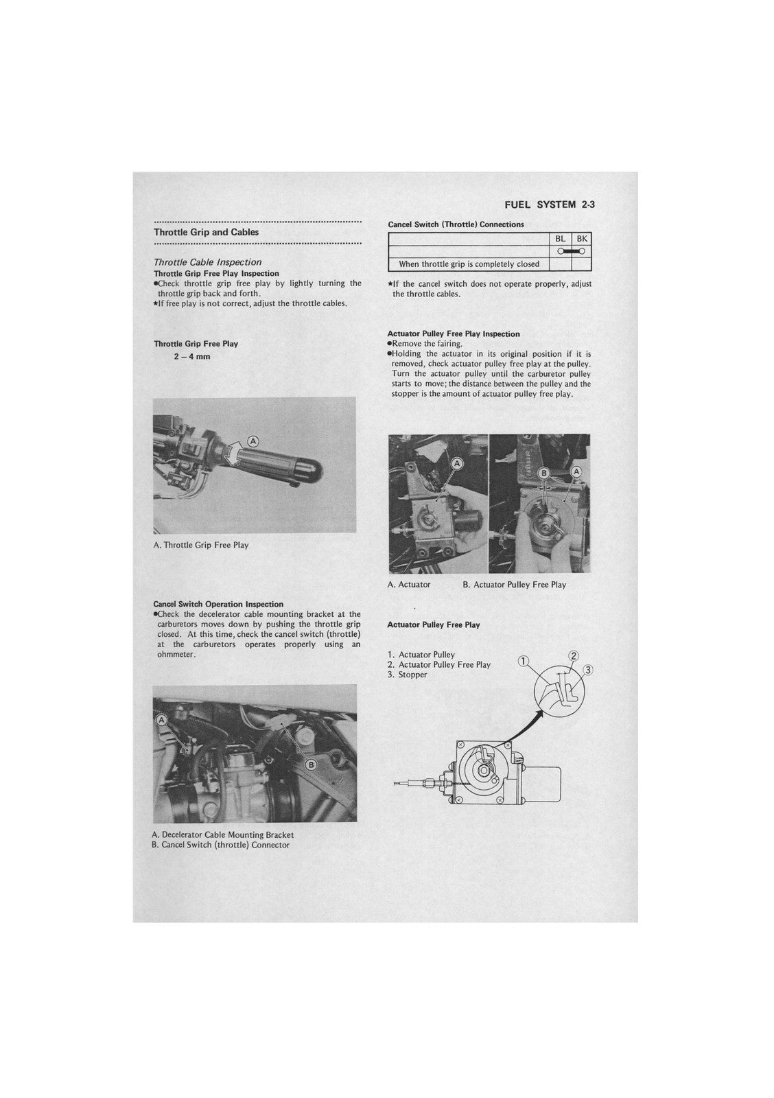 KAWASAKI ZG1200 Voyager XII Service Manual Supplement - WIRE BOUND - COVERS