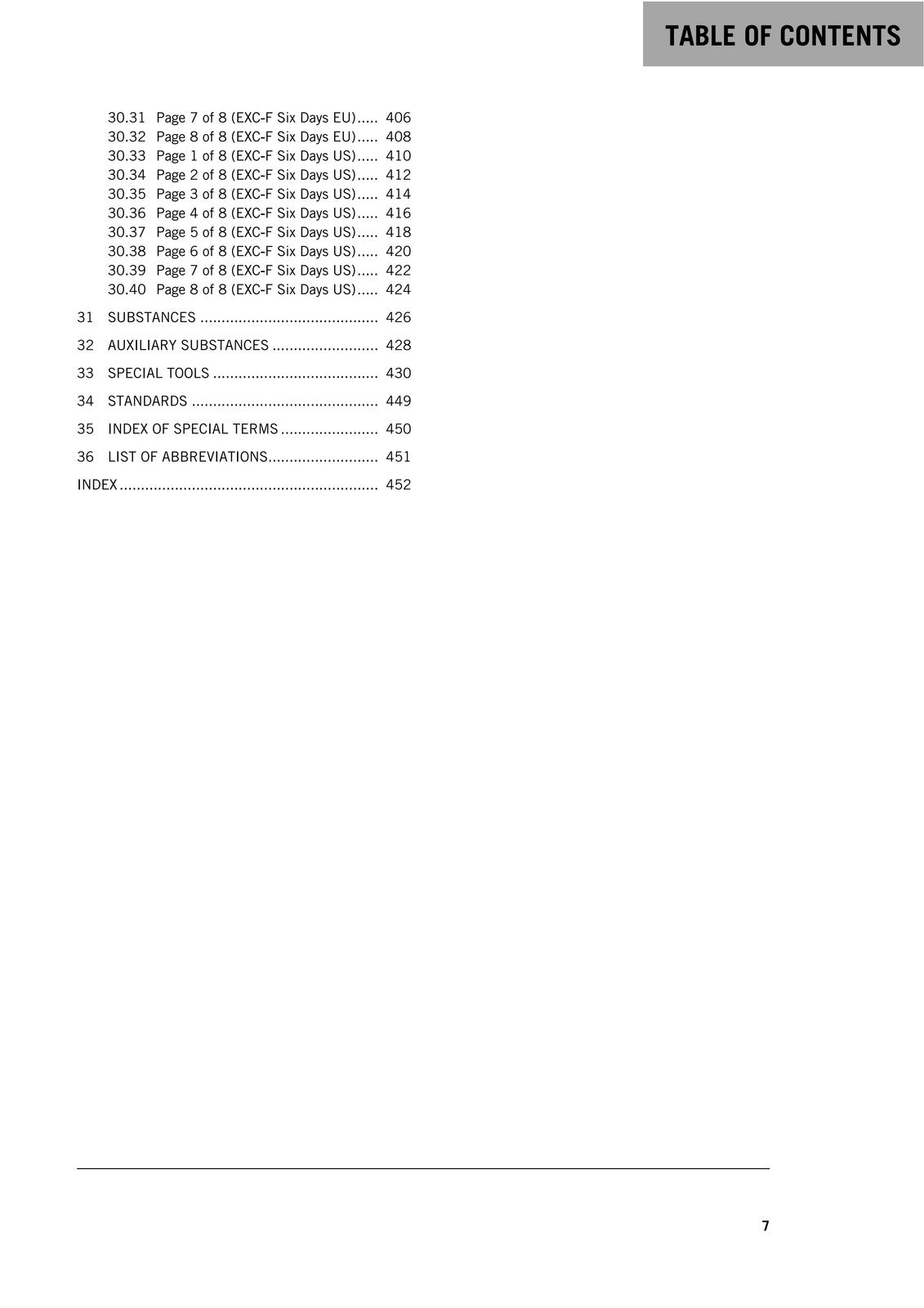 KTM 450 EXC XC-W Six Days Service Repair Manual 2018 - WIRE BOUND - TOUGH COVERS