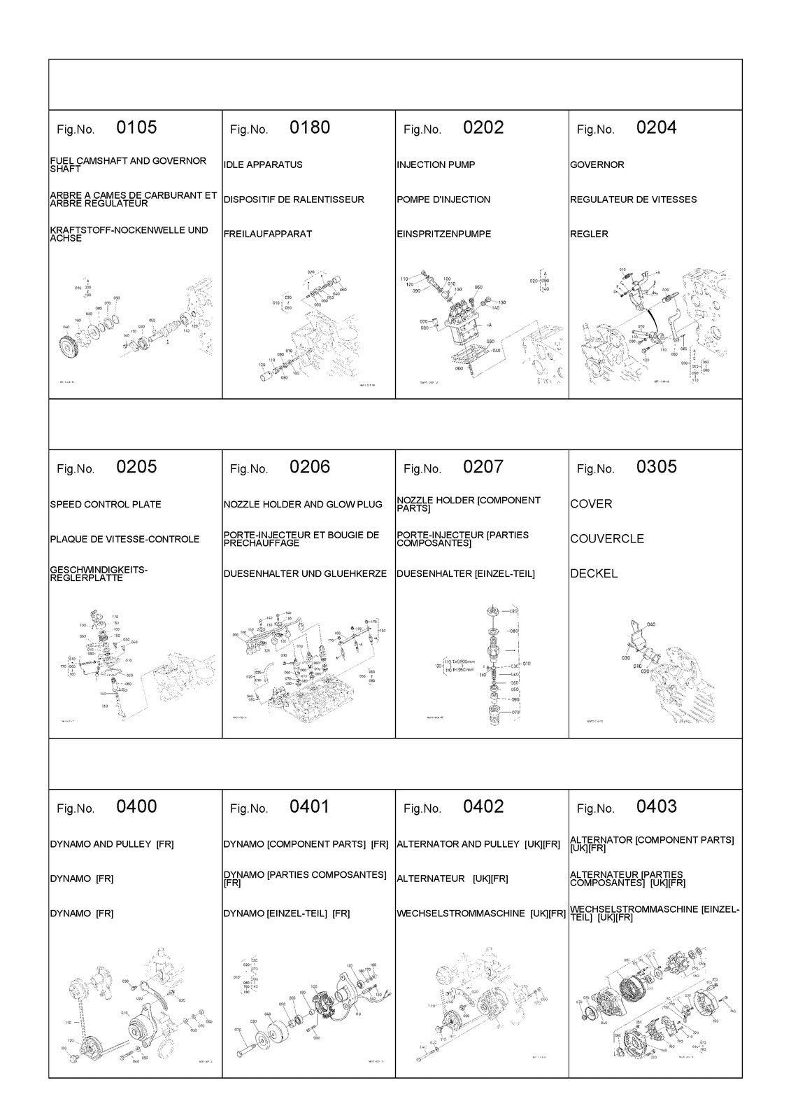 KUBOTA F1900 F1900E Mower Parts Manual 2008 - STEEL WIRE BOUND - TOUGH COVERS