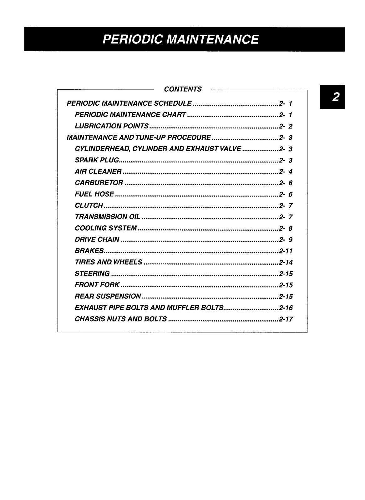 SUZUKI RMX250S Motorcycle Service Manual 1998-1999 - WIRE BOUND - TOUGH COVERS