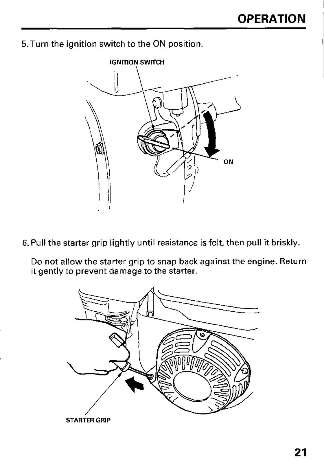 HONDA Water Pump Owners Manual - STEEL WIRE BOUND - PROTECTIVE COVERS