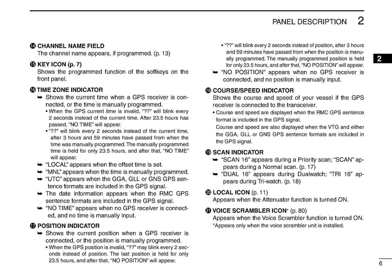 ICOM IC-M506 VHF Marine Transceiver Instruction Manual - WIRE BOUND - COVERS