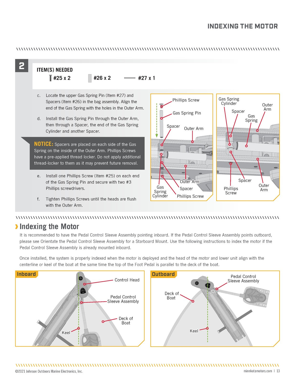 MINN KOTA Ultrex Bow Mount Trolling Motor Owners Manual 2015 - WIRE BOUND
