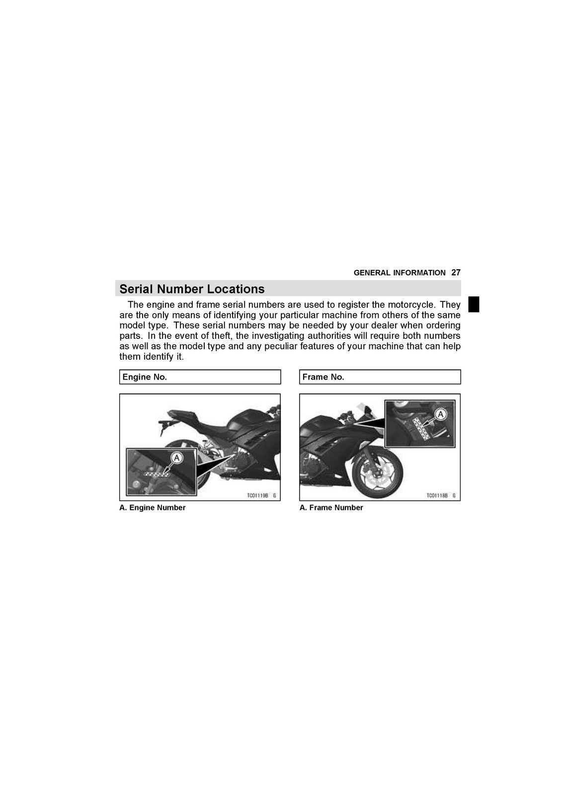 KAWASAKI Ninja 300 ABS KRT Edition Owners Manual 2016 - WIRE BOUND - COVERS