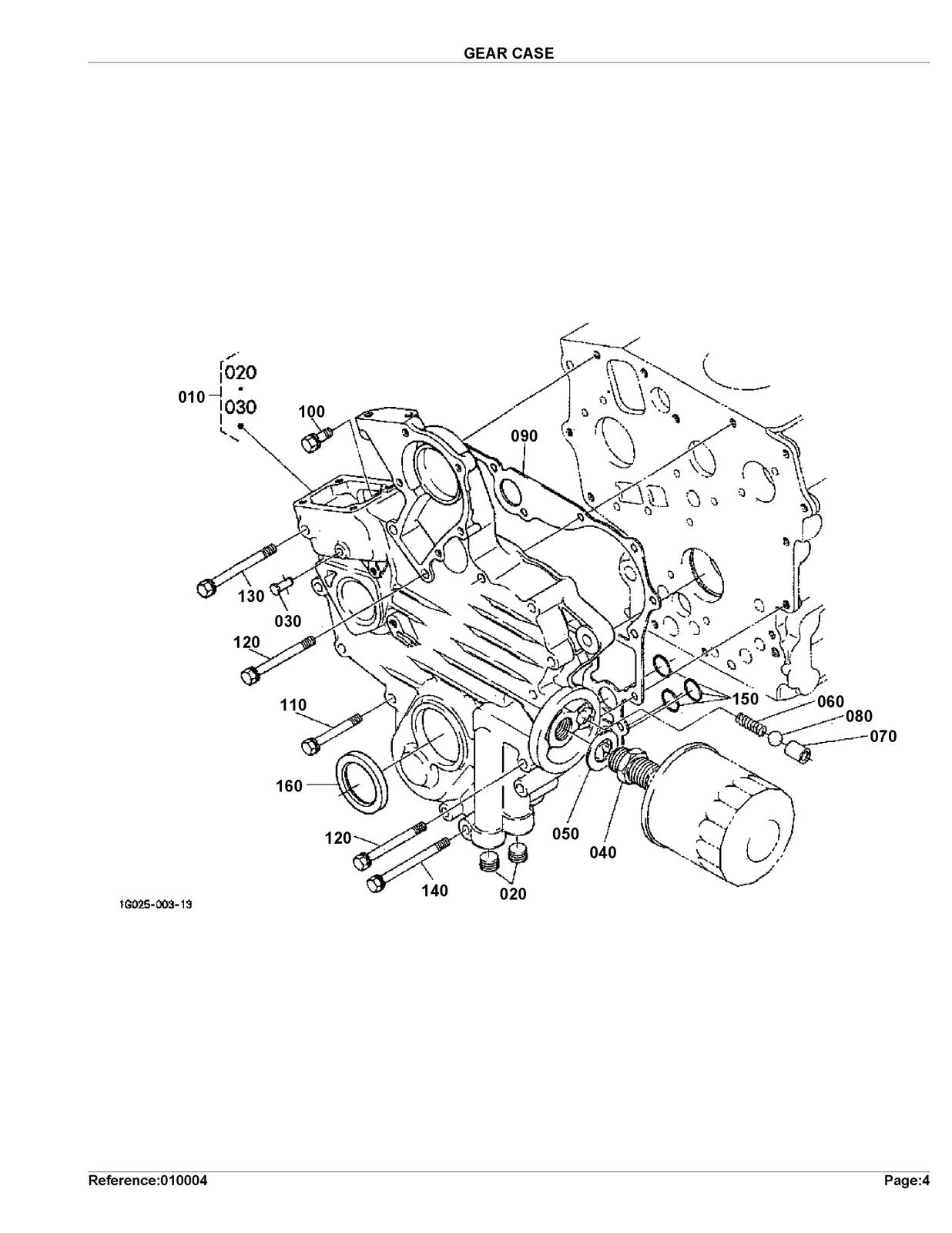 KUBOTA G2160 Parts Manual - STEEL WIRE BOUND - PROTECTIVE COVERS