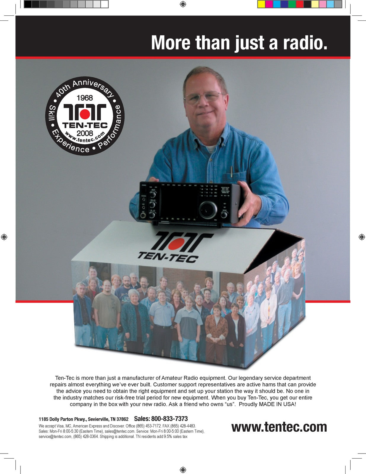 TEN TEC Pegasus Model 550 HF Transciever Operators Manual - WIRE BOUND - COVERS