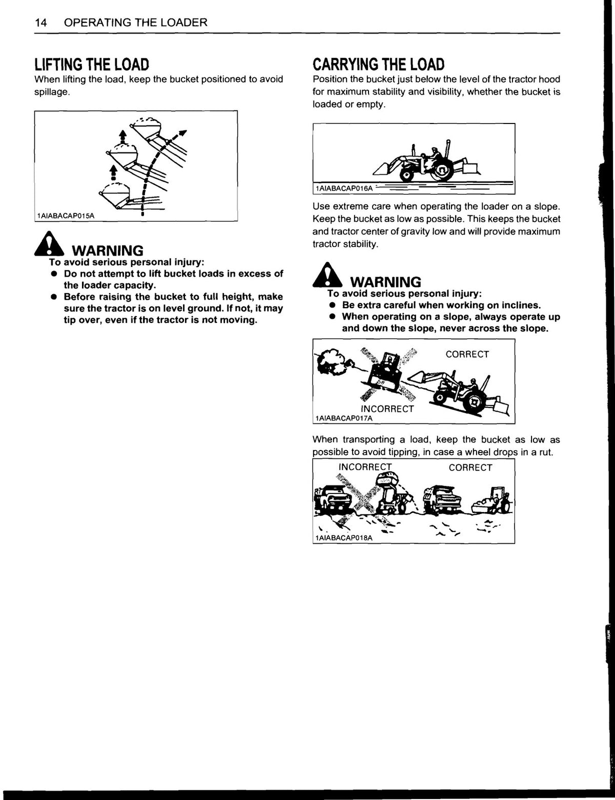 KUBOTA LA514 LA724 LA854 Workshop Operators Installation Manual BUNDLE