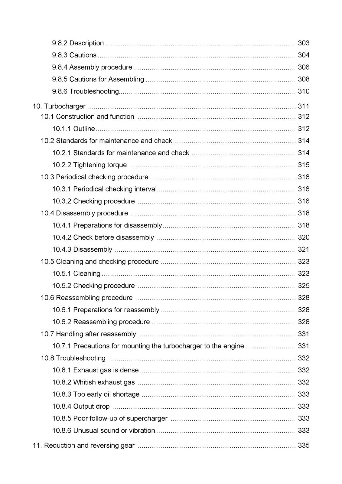 YANMAR Marine Engine 6LY3-ETP 6LY3-STP 6LY3-UTP Workshop Service Manual