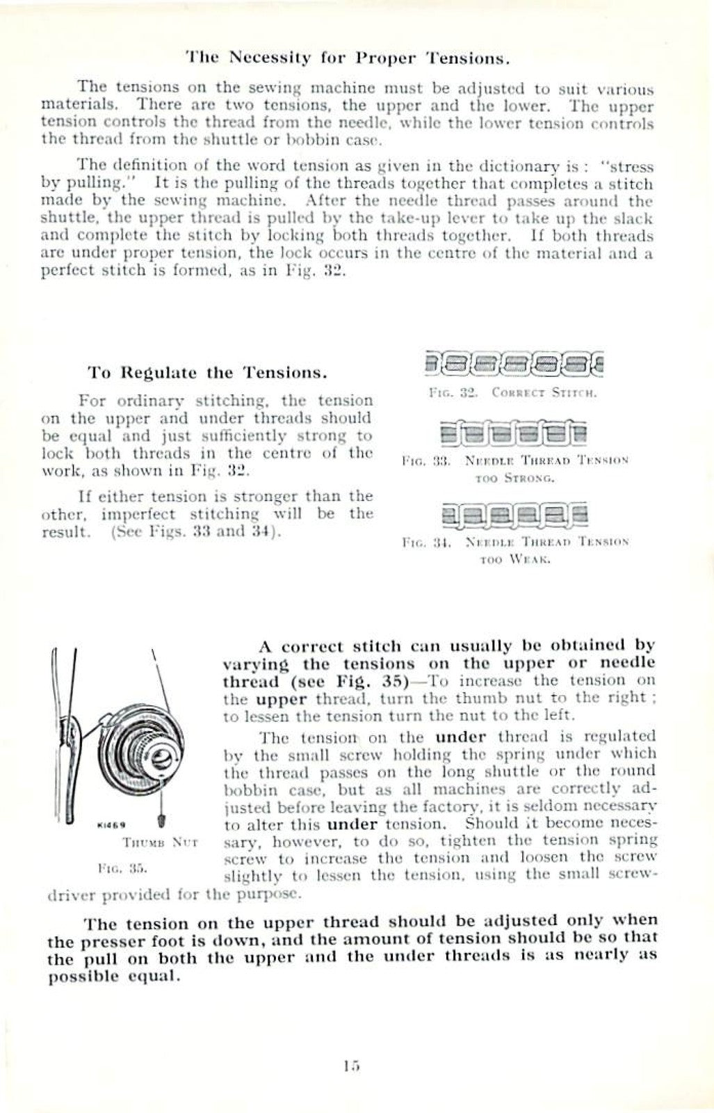 SINGER A Manual Of Family Sewing Machines And Their Attachments Manual - BOUND