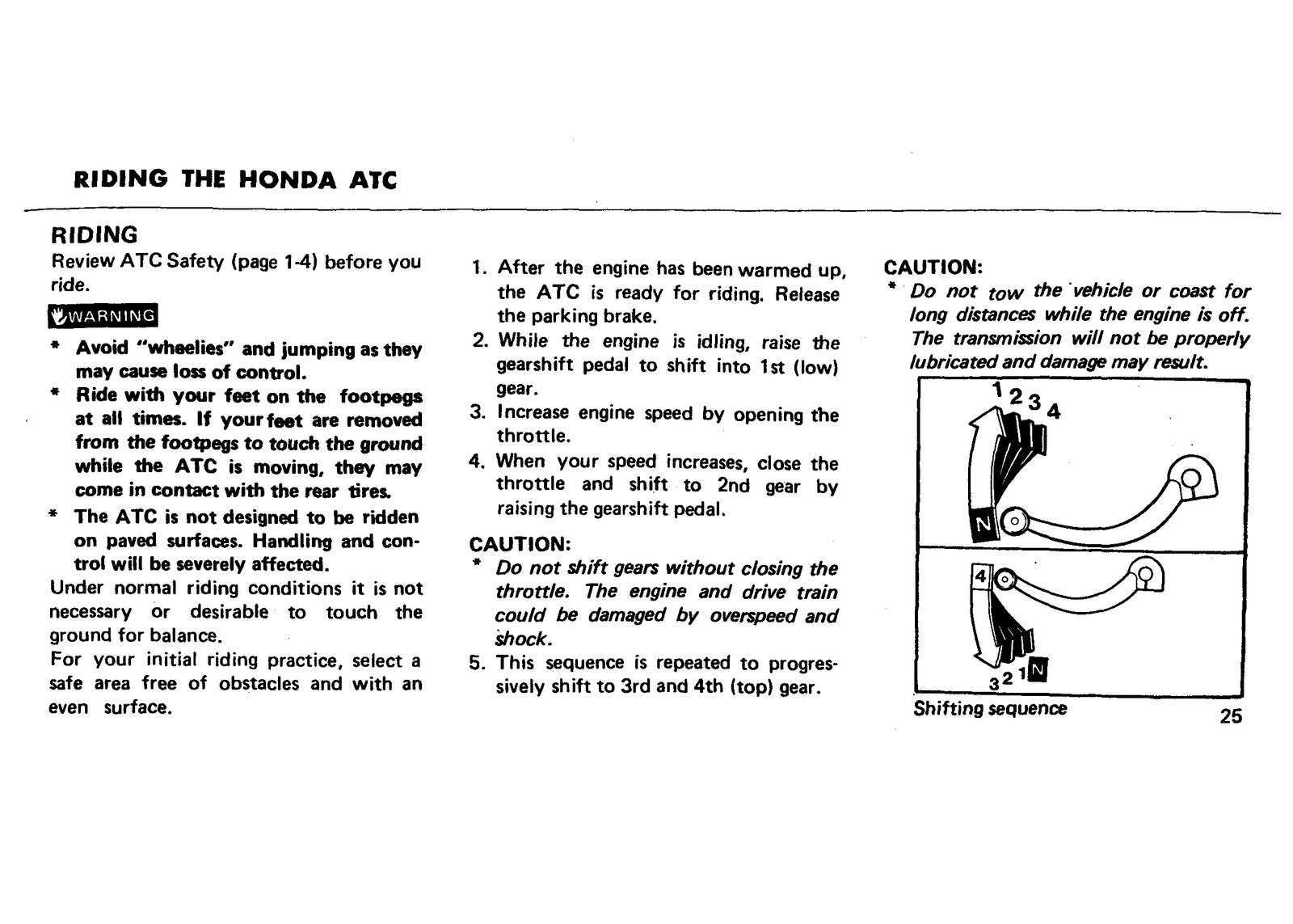 HONDA ATC70 All-Terrain Cycle Owners Manual 1985 - WIRE BOUND - TOUGH COVERS