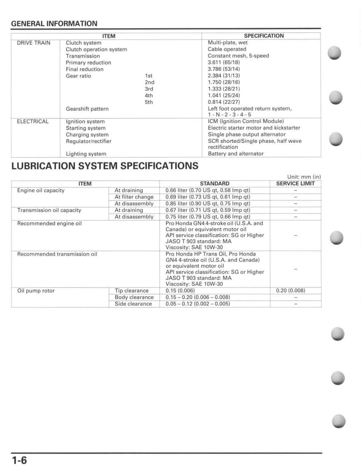 HONDA CRF250X Motorcycle Service Manual 2004-2013 - WIRE BOUND - TOUGH COVERS