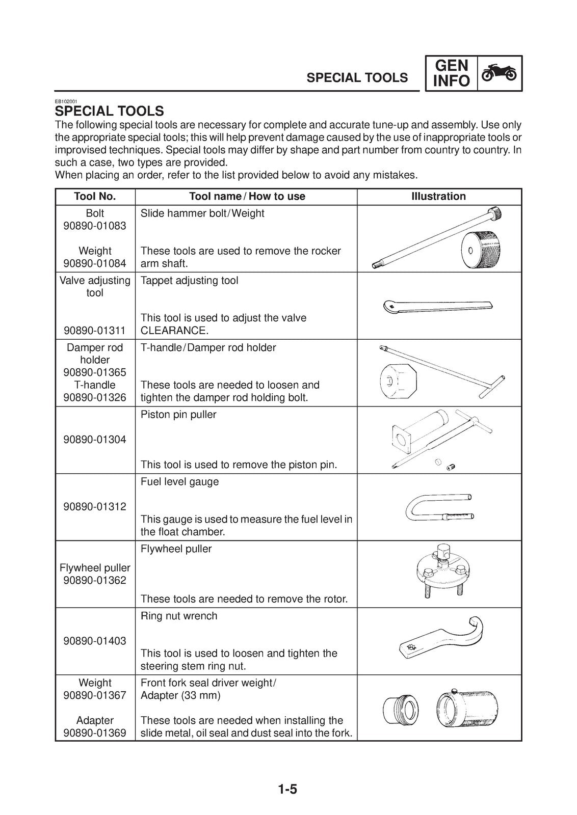 YAMAHA XVS125 Motorcycle Service Manual 2000 - BOUND - COVERS - XL FOLDOUT PAGES