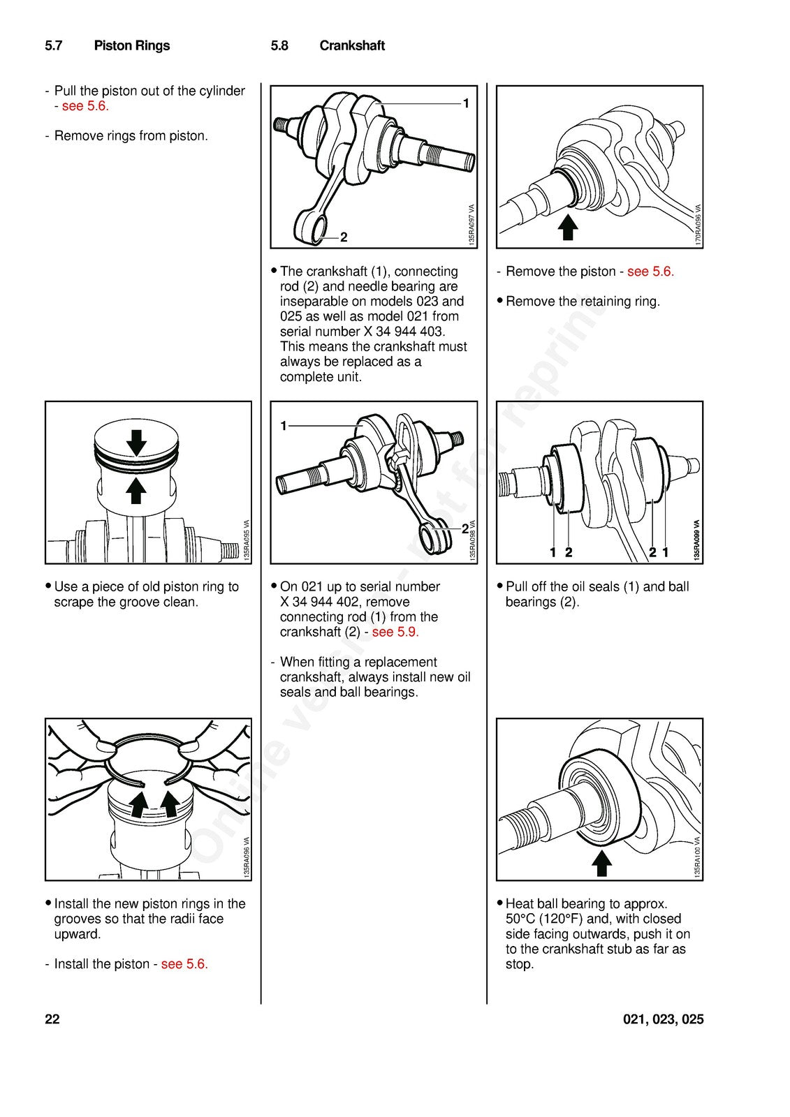 STIHL 021 023 025 Chainsaw Workshop Manual - STEEL WIRE BOUND - TOUGH COVERS