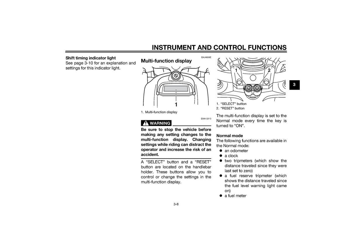 YAMAHA VMAX Owners Manual 2015 - STEEL WIRE BOUND - PROTECTIVE COVERS